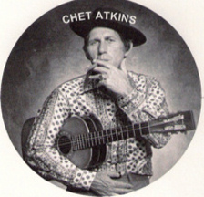 goofy looking picture of Chet Atkins