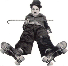 Charlie Chaplin as the Little Tramp