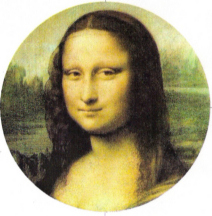 Mona Lisa refrigerator magnet