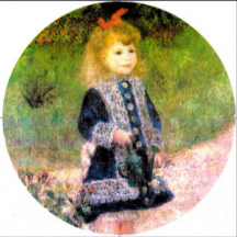 Young Girl with a Watering Can