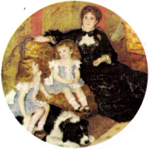 Mme. Charpentier and her children, 1878