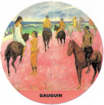 RIDERS ON THE BEACH 1902 PAUL GAUGUIN