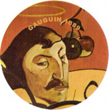 Paul Gauguin 1889 self-portrait