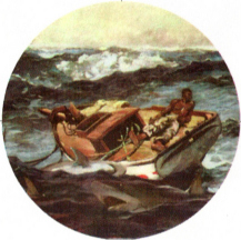 Winslow Homer painting The Gulf Stream