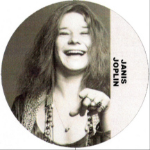 laughing Janis Joplin