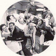 The Marx Brothers famous statesroom scene
