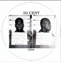 Curtis Jackson - 50 Cent 1994 mugshot