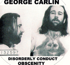 George Carlin 1972 mugshot