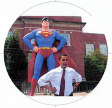 Barack Obama and Superman