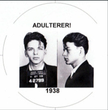 Young Frank Sinatra - adulterer mugshot