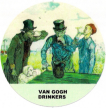Van Gogh Drinkers painting