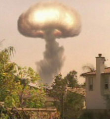 atomic bomb blast mushroom cloud from Day 6 of 24