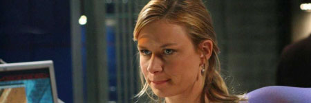 Chloe O'Brian gives a look