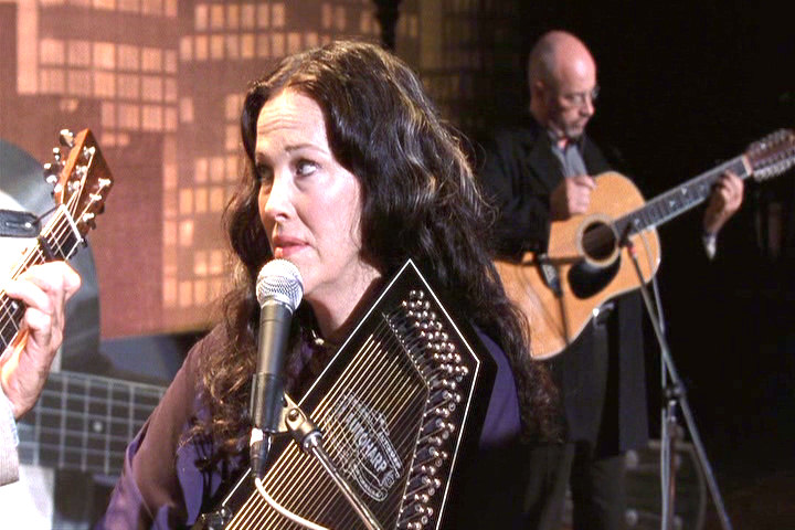 Catherine O'Hara's expectant look
