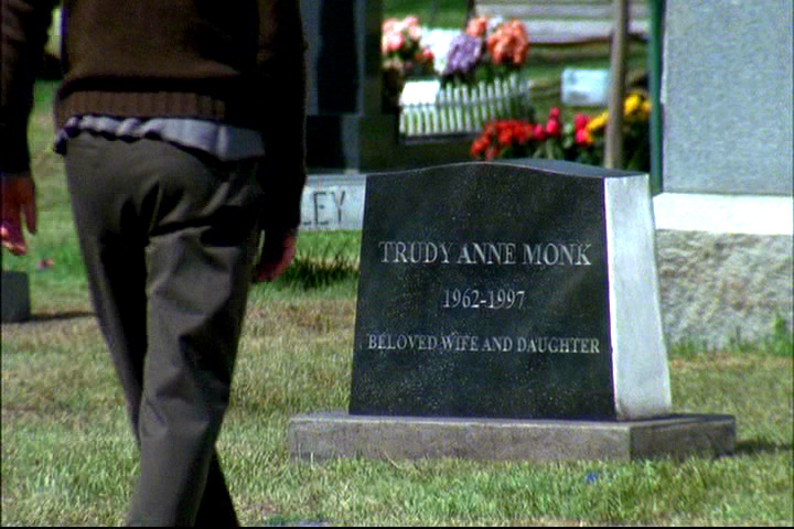 Trudy Monk's gravestone