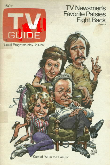 All in the Family TV Guide cover