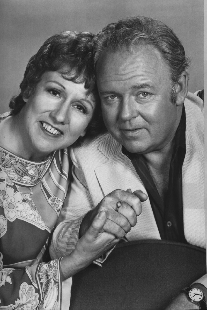 Jean Stapleton and Carrol O'Connor