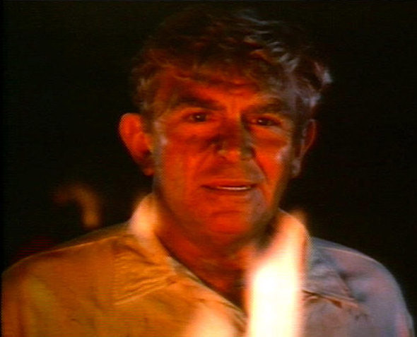 Andy Griffith in the flames