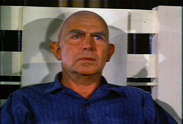 bald Andy Griffith closeup