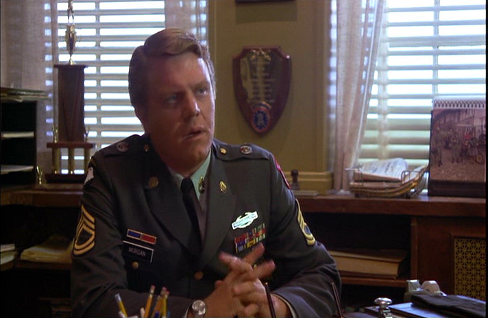 Bill Lucking as the army recruiter in Stripes, 1981 image