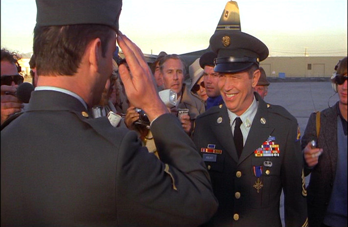 Bill Murray & Warren Oates as Sgt Joe Hulka in Stripes