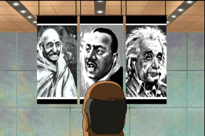 commercial use of Gandhi, MLK and Einstein