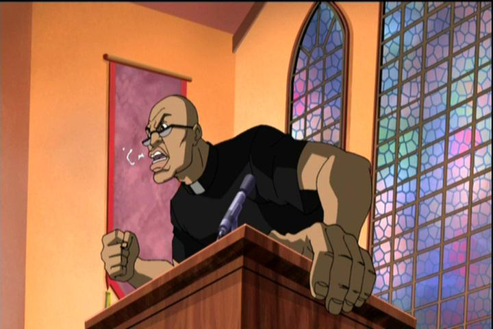 angry black preacher