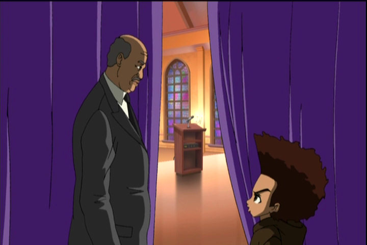Martin Luther King and Huey Freeman in The Boondocks