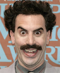 crazy Borat Sagdiyev