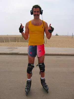 Borat on skates