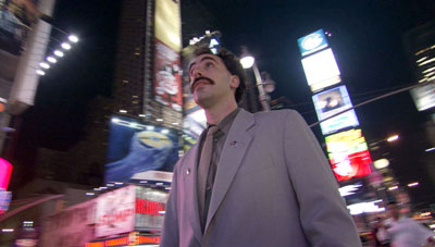 Sacha Baron Cohen, an Englishman in New York
