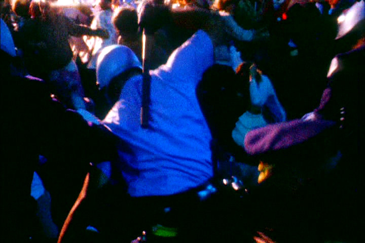 Chicago police beating demonstrators at 1968 Democratic convention
