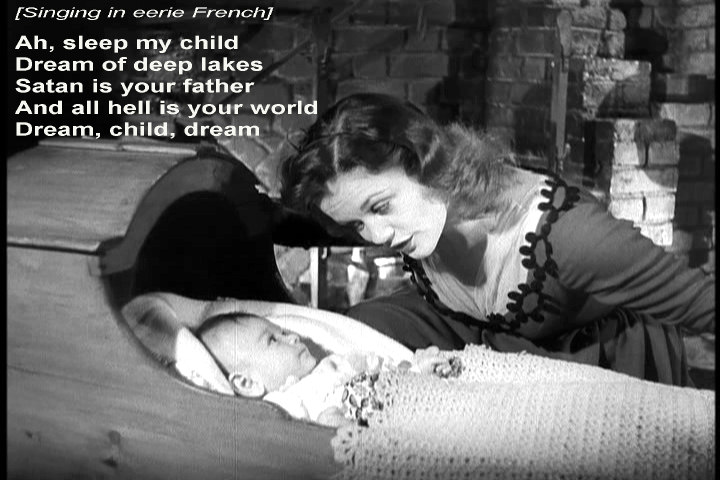 Simone Simone sings a Satanic lullabye, 1941 image