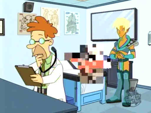 doctor at work - Drawn Together picture