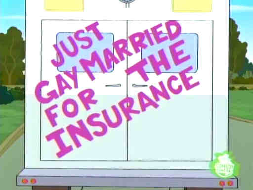 gay married for the insurance