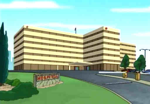 cartoon hospital