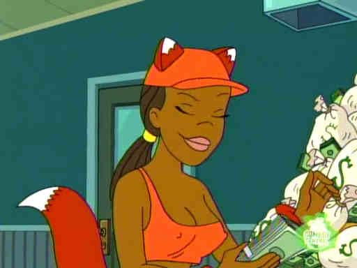 Foxxy Love smells the cash