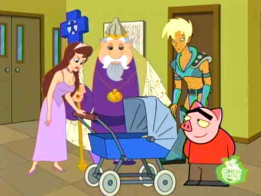 Princess Clara,Spanky Ham and Xandir P. Whifflebottom, Drawn Together image