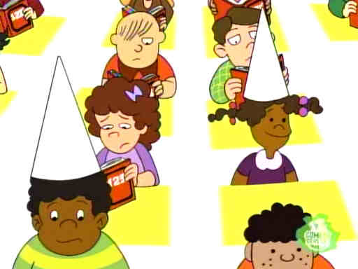 the black kids wear dunce caps - Drawn Together picture
