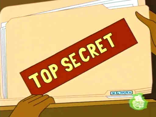 top secret files - Drawn Together photo