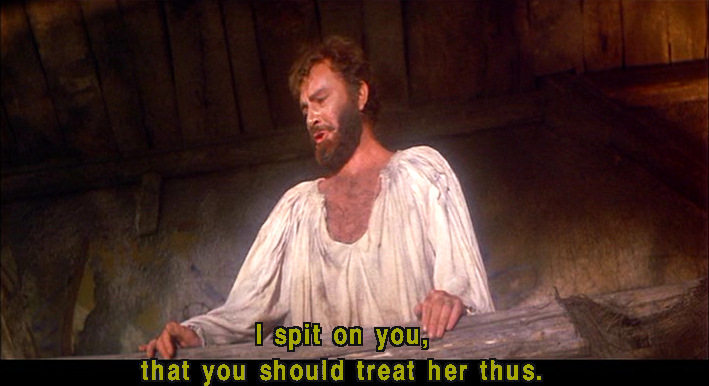 Richard Burton as Petruchio, 1967 Taming of the Shrew