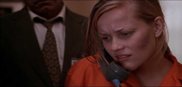 Reese Witherspoon on the phone