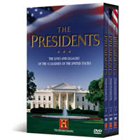 Buy this excellent History Channel documentary on The Presidents
