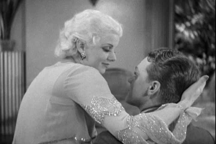 Jean Harlow and James Cagney in The Public Enemy