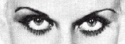 Jean Harlow's domineering eyes