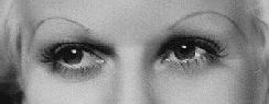 Jean Harlow's eyes photo
