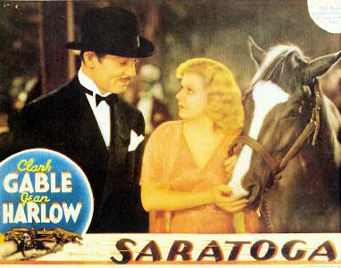 Saratoga, with Jean Harlow and Clark Gable