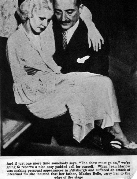 jean harlow and her father marino bello