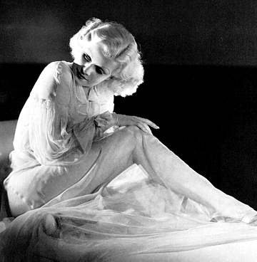 Jean Harlow study in shadows