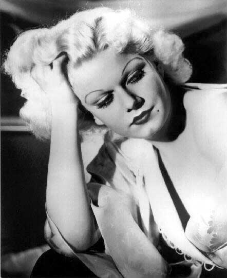 Jean Harlow black and white